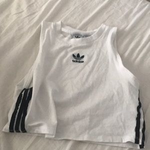 Adidas cropped t-shirt
